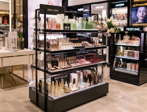 Cosmetic Display Racks: Metal, Acrylic, or Mixed-Material Construction?