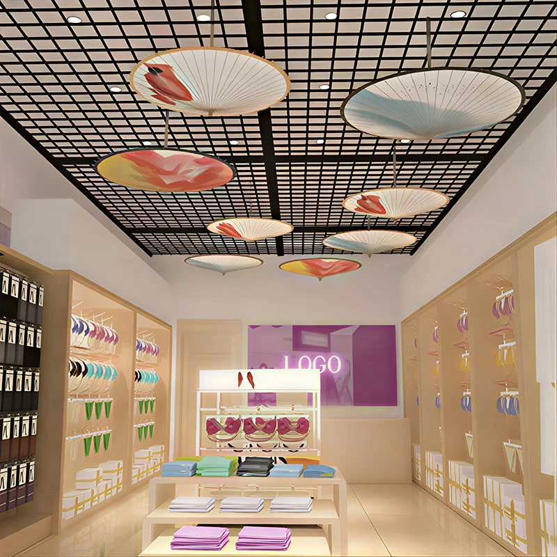 wall mounted grid display rack for decoration wall mounted grid display rack for decoration