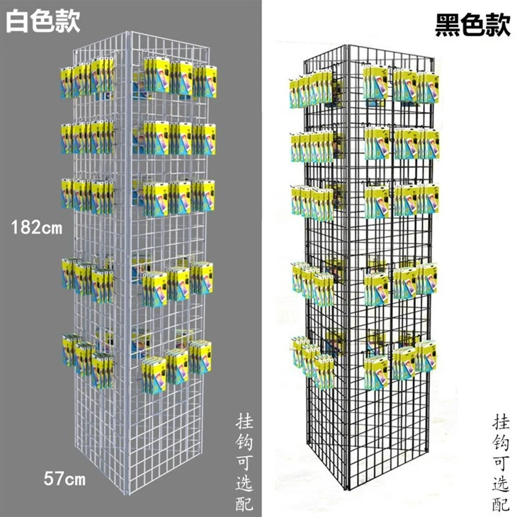 Triangle Gridwall Display Rack factory